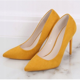 Pompes sur broche miel NF-51P Jaune 1