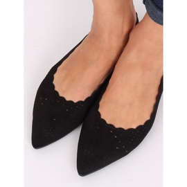 Ballerines noires ajourées NK18P Noir le noir 4