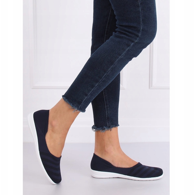 IC03 Ballerines résille bleu marine 2 IC03 Ballerines résille bleu marine 2