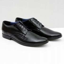 Bednarek Polish Shoes Richelieu Homme Bednarek Élégant Chaussures Habillées En Cuir Noir Peter 1