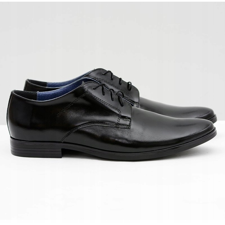 Bednarek Polish Shoes Richelieu Homme Bednarek Élégant Chaussures Habillées En Cuir Noir Peter 2