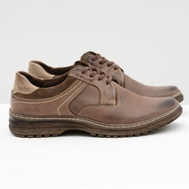 KOMODO Bottes chaudes Ernesto en cuir marron pour hommes pour l'hiver brun 2 KOMODO Bottes chaudes Ernesto en cuir marron pour hommes pour l'hiver brun 2