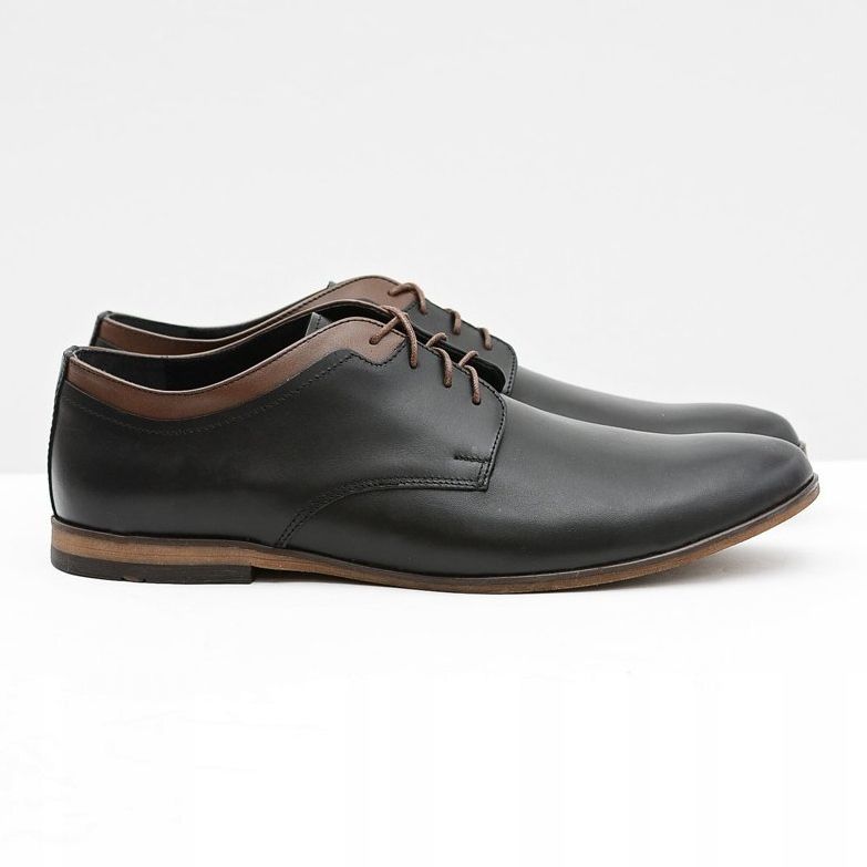 Gejms Chaussures Homme Gianni Noires En Cuir le noir 2