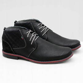 Gino Tuzzi Chaussures Homme Graziano Noires En Cuir 1