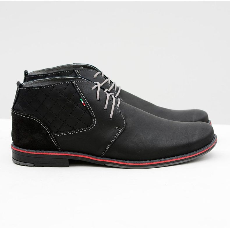 Gino Tuzzi Chaussures Homme Graziano Noires En Cuir 2