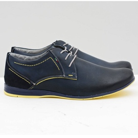 Gino Tuzzi Chaussures décontractées Badoo pour hommes bleu marine 2