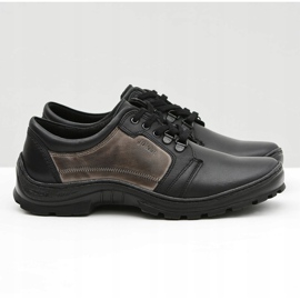 Joker Favello Chaussures classiques en cuir noires pour hommes le noir 2