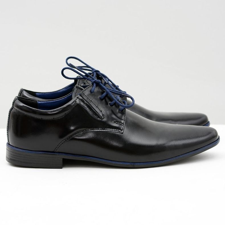 Mateos Chaussures habillées Marcello noires pour hommes le noir 2