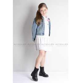 Bottines Lu Boo Noir Enfant avec Cubic Zirconia Pu LittleCarrie 1