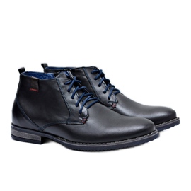 Bottines Homme Cuir Noir Nikopol 672 chaussures 1