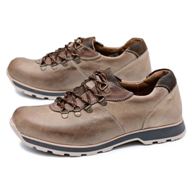 KOMODO Chaussures Richelieu Homme Marron Outdoor Ivar brun 1