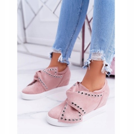 Baskets femme compensées Lu Boo Rose Margo 1 Baskets femme compensées Lu Boo Rose Margo 1