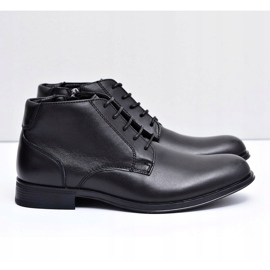 EVE Bottines Homme Cuir Noir Chaussures Artemigo le noir 2