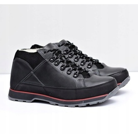 KOMODO Chaussures Richelieu Trafer Noires Pour Hommes 1
