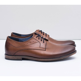 Chaussures James Nikopol en cuir marron pour hommes brun 2