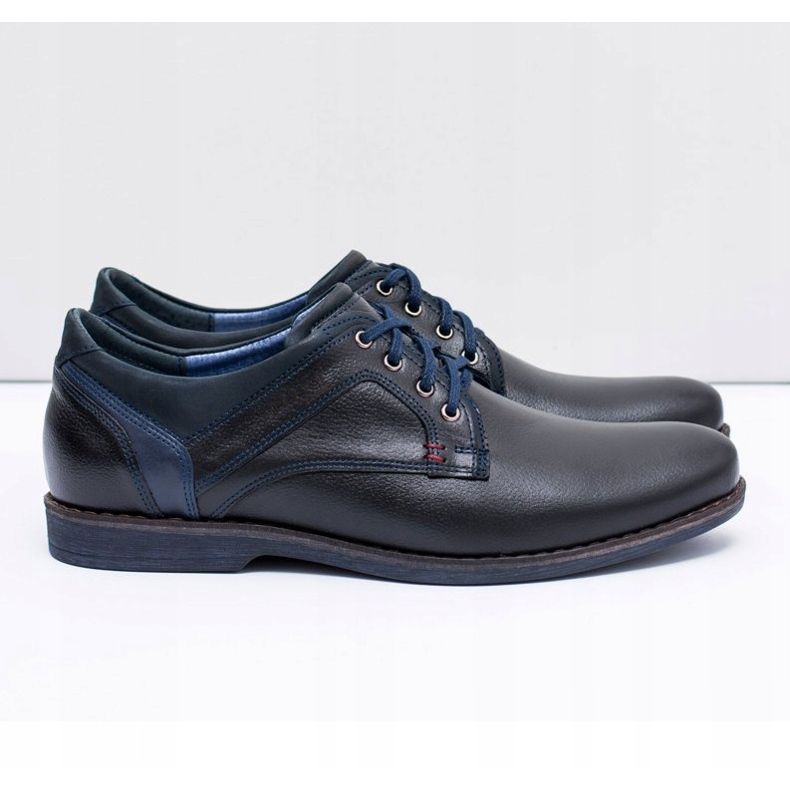 Nikopol Chaussures Décontractées Homme Cuir Noir Jericho le noir 2