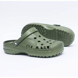 Flameshoes Chaussons Homme Piscine Kroks Eva Vert 1