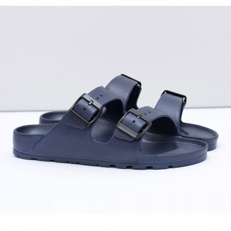 Flameshoes Chaussons Homme Bleu Marine Garden Light 1 Flameshoes Chaussons Homme Bleu Marine Garden Light 1