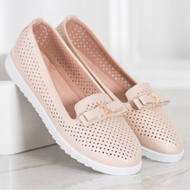 Weide Seigneurs ajourés avec ornement beige 2