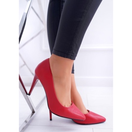 Sergio Leone Matt Escarpins Stilettos Rouge Feliciana 3