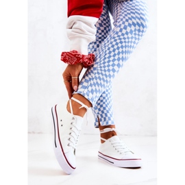 PS1 Baskets classiques blanches pour femmes Omerta 3