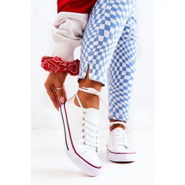 PS1 Baskets classiques blanches pour femmes Omerta 2