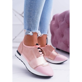 Lu Boo Chaussures de Sport Femme Rose Madoni 1