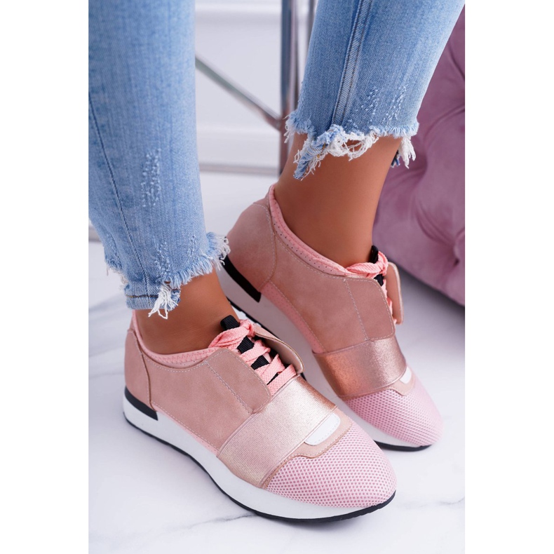 Lu Boo Chaussures de Sport Femme Rose Madoni 2