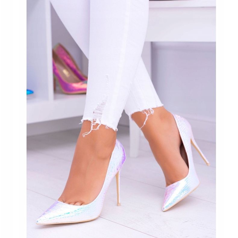 Escarpins femme Lu Boo Spitz Rose Gasoline Glam multicolore 1