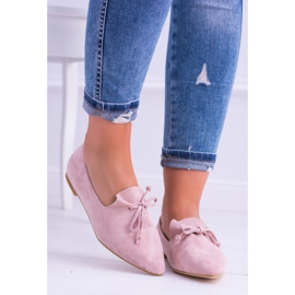 Lu Boo Ballerine Rose En Daim Lordsy Spitz Feliciano 4