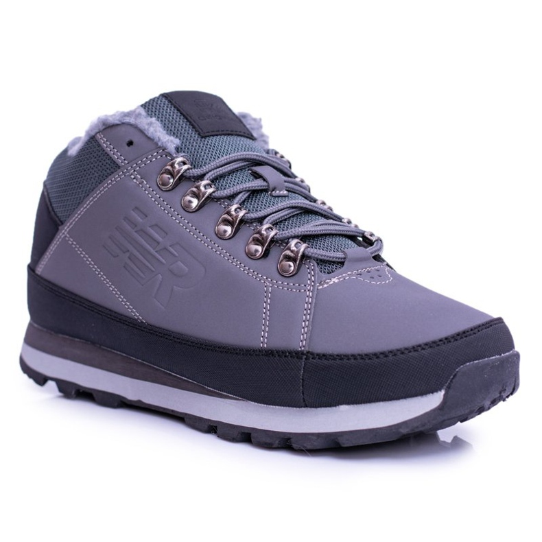 Chaussures Trekking Chaudes Homme Gris Newlans2 1