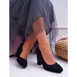 Escarpins Femme Sergio Leone PB200 Daim Noir Selva 2