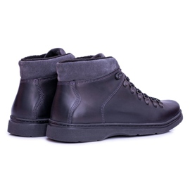 Bottes chaudes Neex en cuir noir pour hommes Timmo Booties le noir 2
