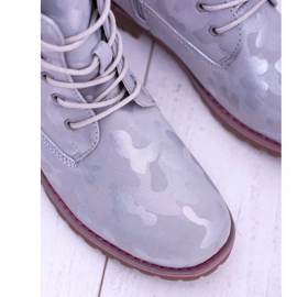 EVE Bottes pour enfants grises chaudes pour jeunes Trappers MoroStyle 1