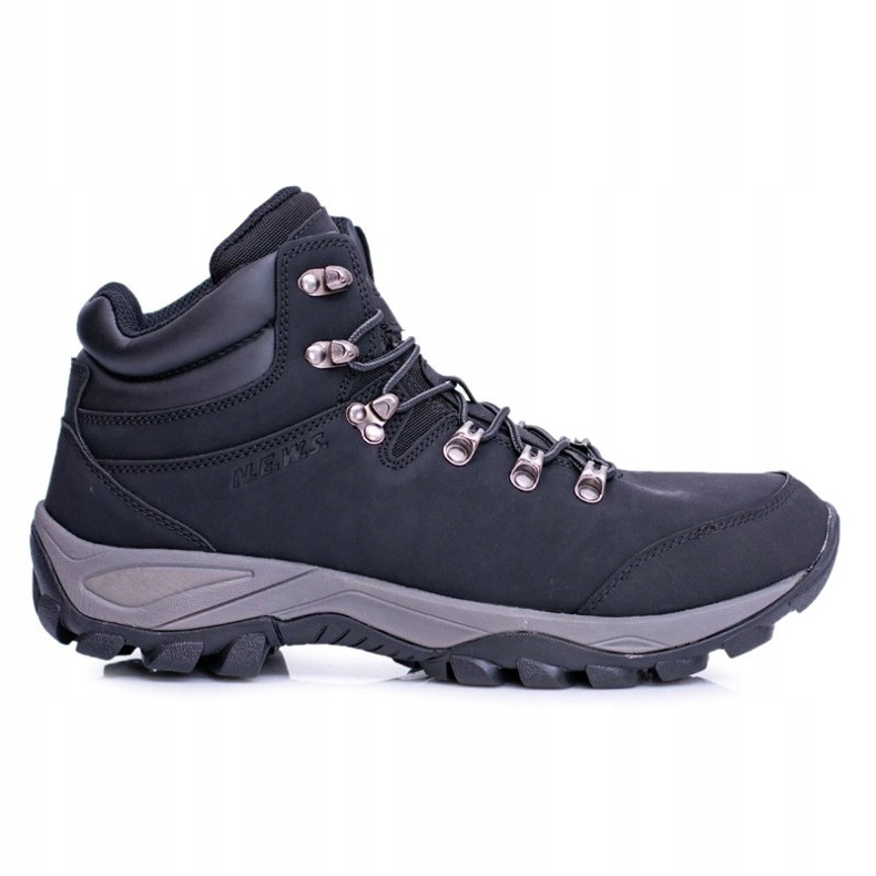 EVE Chaussures de Trekking Chaudes Homme Noir Jax 2