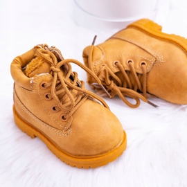 FRROCK Bottes de Trappeur Chaudes pour Enfants Camel Dexter brun 2 FRROCK Bottes de Trappeur Chaudes pour Enfants Camel Dexter brun 2