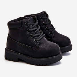 FRROCK Bottes de trappeur réchauffées noires pour enfants Dexter le noir le noir 1 FRROCK Bottes de trappeur réchauffées noires pour enfants Dexter le noir le noir 1