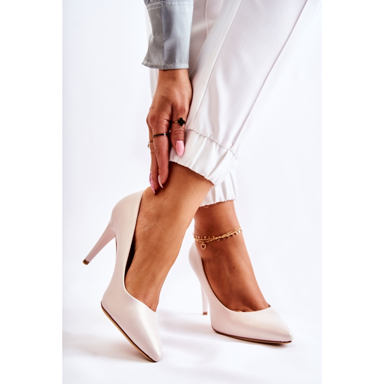 Escarpins Sergio Leone Pearl Escarpins Beige Feliciana 2