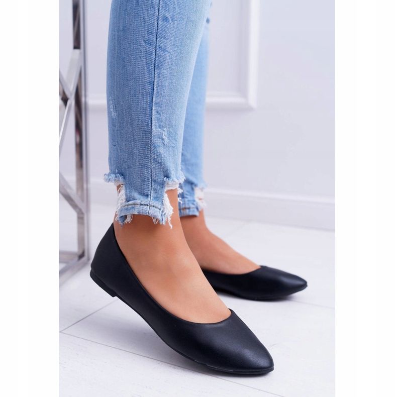 PS1 Ballerines Classiques Femme Noir Lumen le noir 1