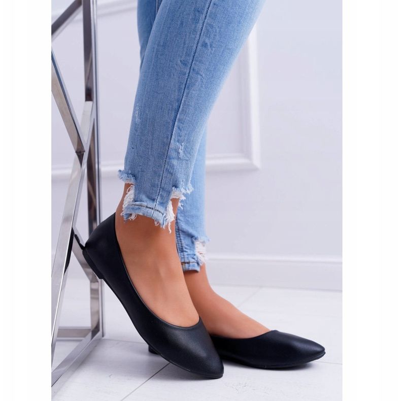 PS1 Ballerines Classiques Femme Noir Lumen le noir 2