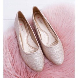 PS1 Ballerines Femme Glitter Doré Fifi 2