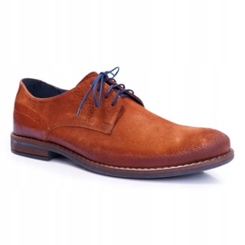 Chaussures décontractées en cuir pour hommes Nikopol Camel Lajos brun 1 Chaussures décontractées en cuir pour hommes Nikopol Camel Lajos brun 1