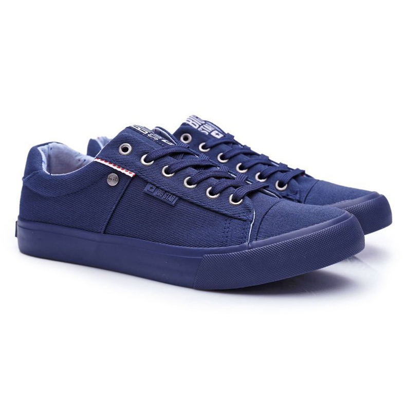 Baskets Homme Big Star Bleu Marine AA174094 1