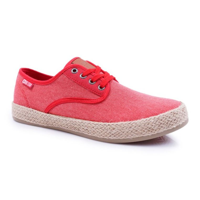 Baskets Homme Espadrilles Big Star Rouge AA174173 1 Baskets Homme Espadrilles Big Star Rouge AA174173 1