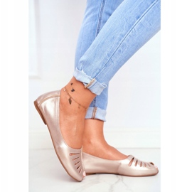 Ballerines Femme Maciejka Cuir Doré 03497-25 2