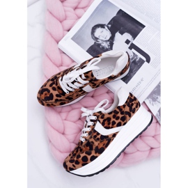 NFR Chaussures de sport pour femmes Léopard SportFreak brun 1 NFR Chaussures de sport pour femmes Léopard SportFreak brun 1