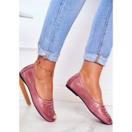 Ballerines Femme Maciejka Cuir Rose 03497-15 2