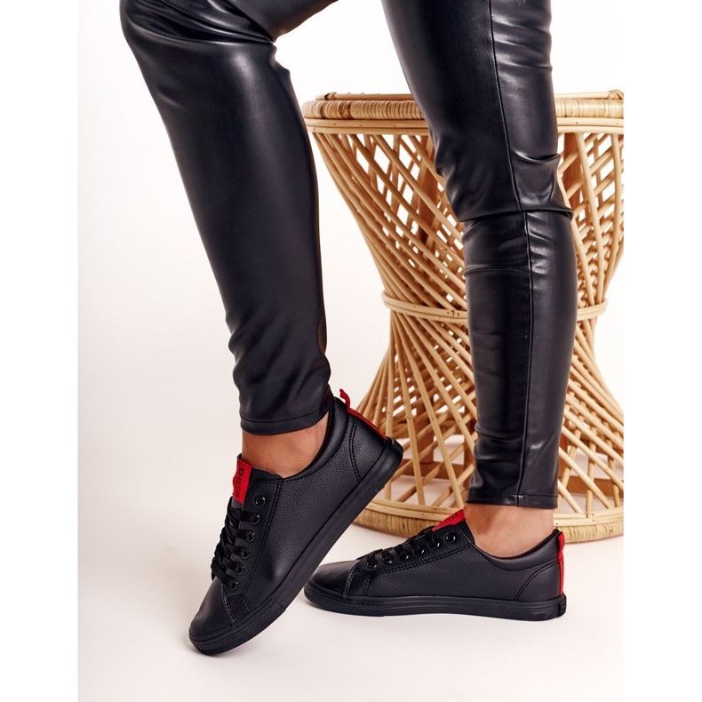 Baskets Femme Big Star Avec Ceinture Noir DD274687 le noir 1 Baskets Femme Big Star Avec Ceinture Noir DD274687 le noir 1