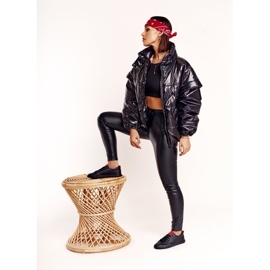 Baskets Femme Big Star Avec Ceinture Noir DD274687 le noir 2 Baskets Femme Big Star Avec Ceinture Noir DD274687 le noir 2