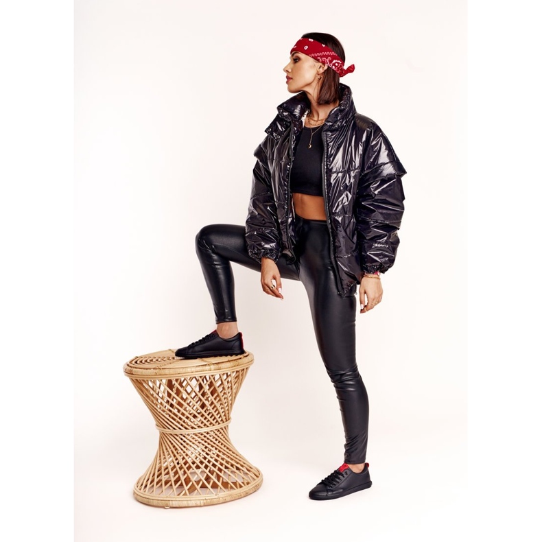 Baskets Femme Big Star Avec Ceinture Noir DD274687 le noir 2 Baskets Femme Big Star Avec Ceinture Noir DD274687 le noir 2